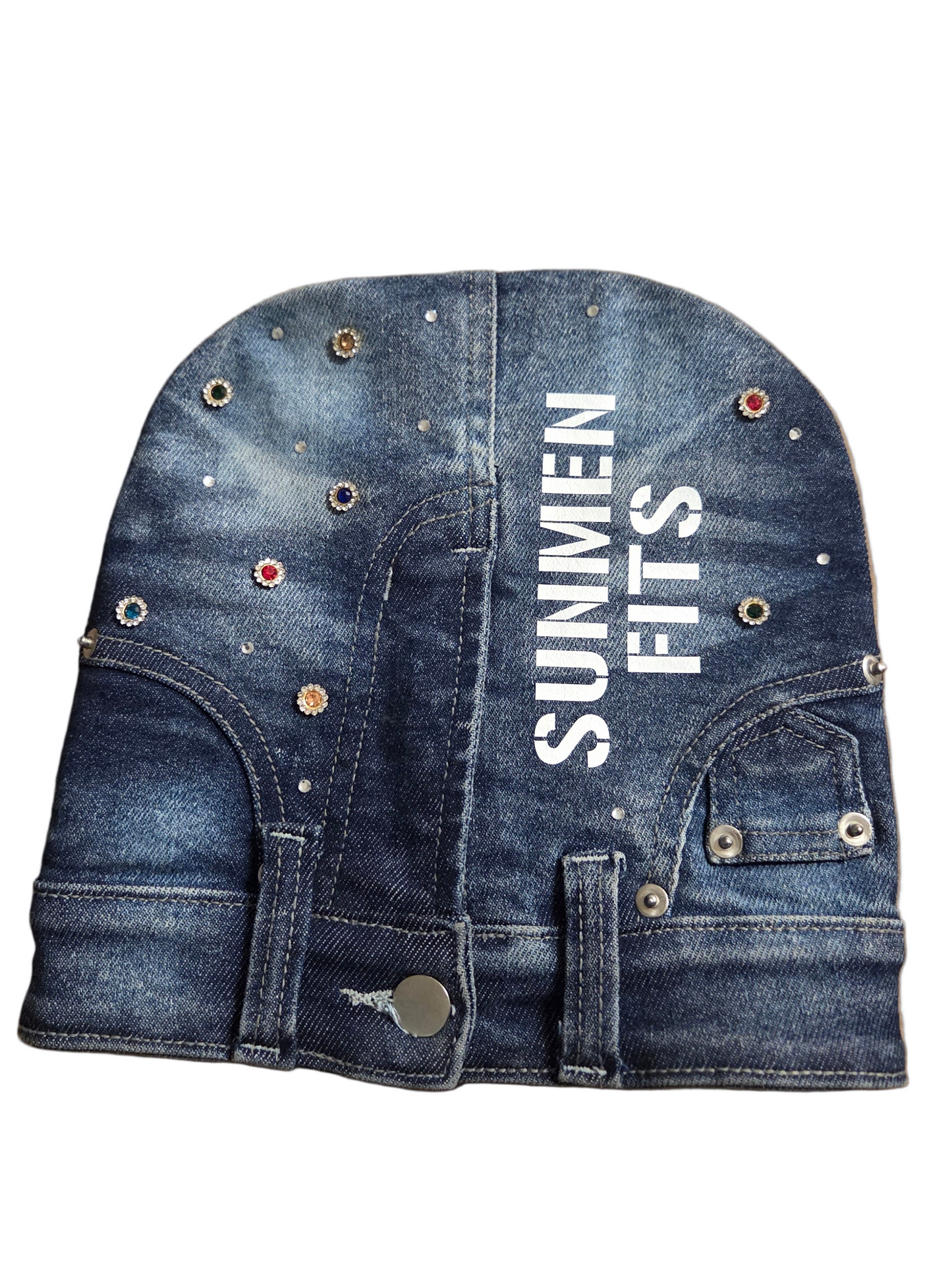 Galaxy Stone Denim Beanie